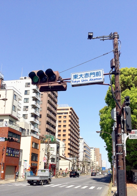 文京区本郷風景